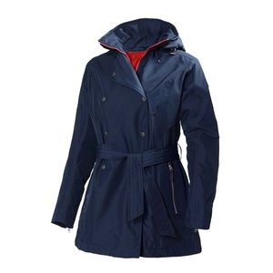 Helly Hansen Welsey Waterproof Trench Coat - Size S
